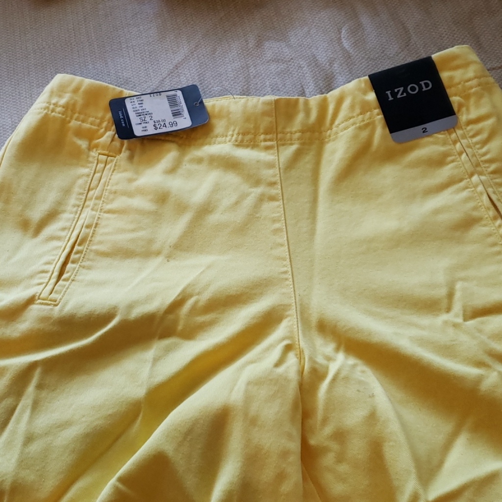 Yellow Shorts